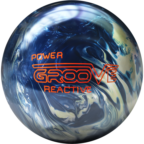 Brunswick Power Groove Reactive Blue Pearl / Ivory