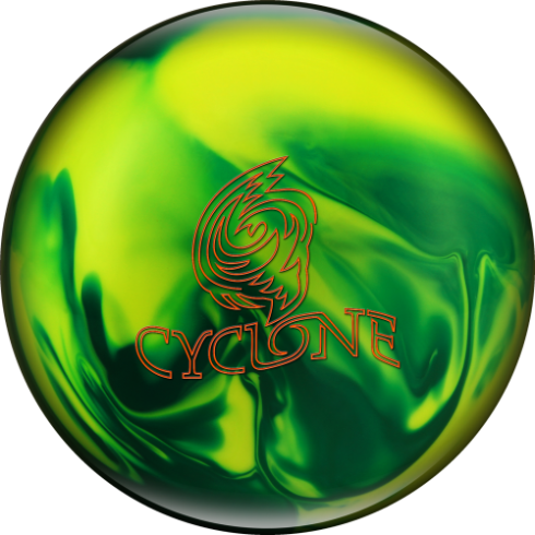 Ebonite Cyclone Green/Yellow Pearl