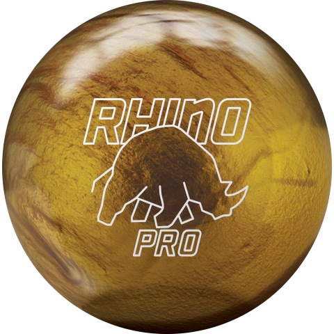 Brunswick Vintage Gold Rhino Pro Bowling Ball | bowwwl.com