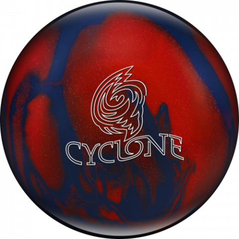 Ebonite Cyclone Blue/Red Sparkle