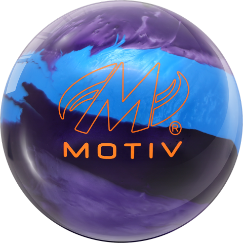 Motiv Ascend Dark Purple/Purple/Blue M Logo