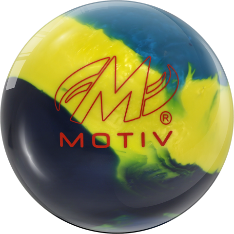 Motiv Ascend Navy/Teal/Yellow M Logo