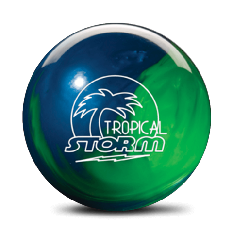 Blue/Orange Storm Tropical Storm Bowling Ball
