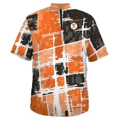 Distorted Orange/Black Jersey