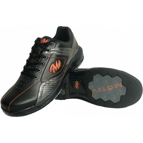 Motiv Propel Black/Carbon/Orange Bowling Shoes