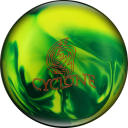 Ebonite Cyclone Green/Yellow Pearl