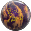 Ebonite Fireball Purple/Gold