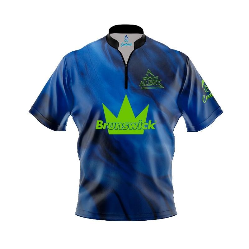 Brunswick Warning Alert Fast Track CoolWick Bowling Jersey