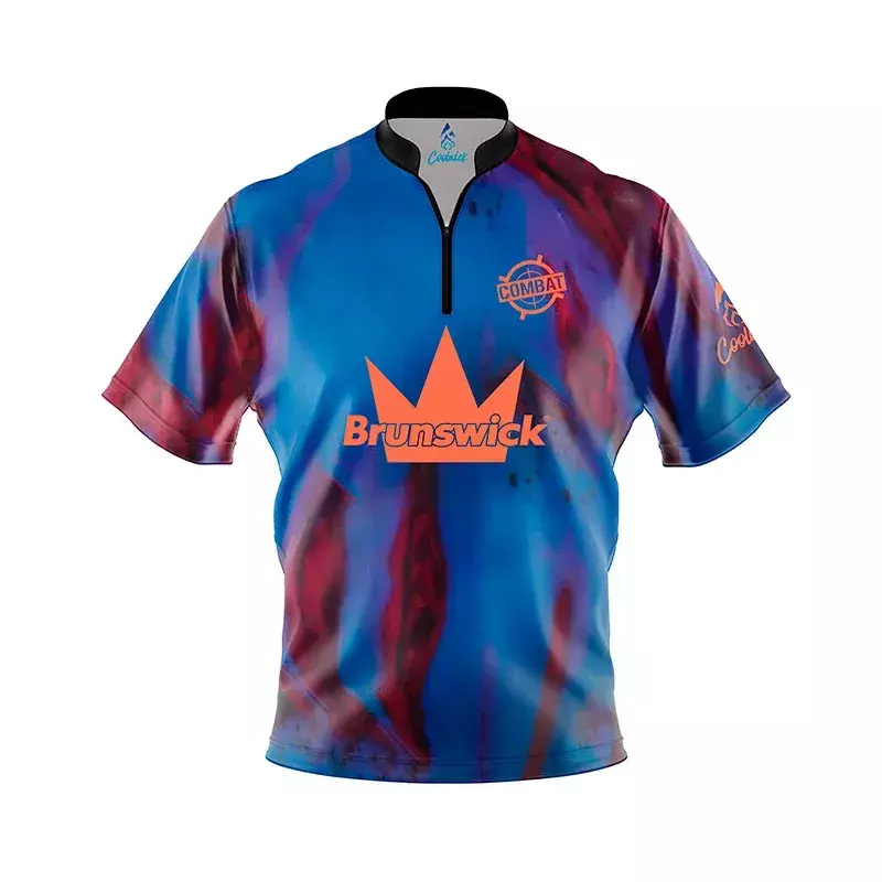 Brunswick Combat Fast Track CoolWick Bowling Jersey