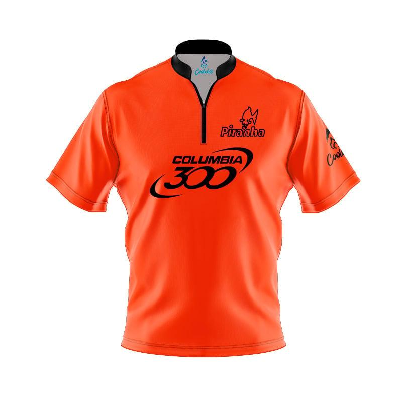 Columbia 300 Piranha Solid Fast Track CoolWick Bowling Jersey