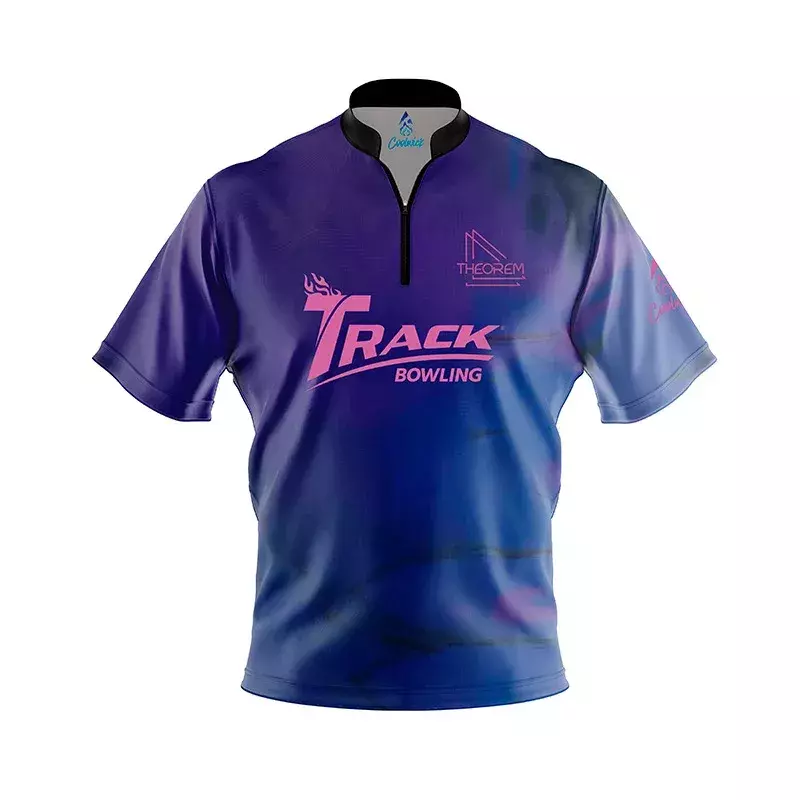 Track Theorem Solid Fast Track CoolWick Bowling Jersey
