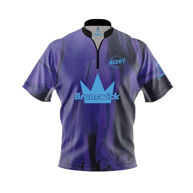 Brunswick Alert Fast Track CoolWick Bowling Jersey