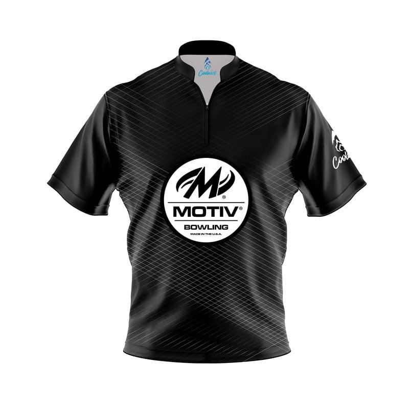Motiv Lucky Quick Ship CoolWick Sash Zip Bowling Jersey