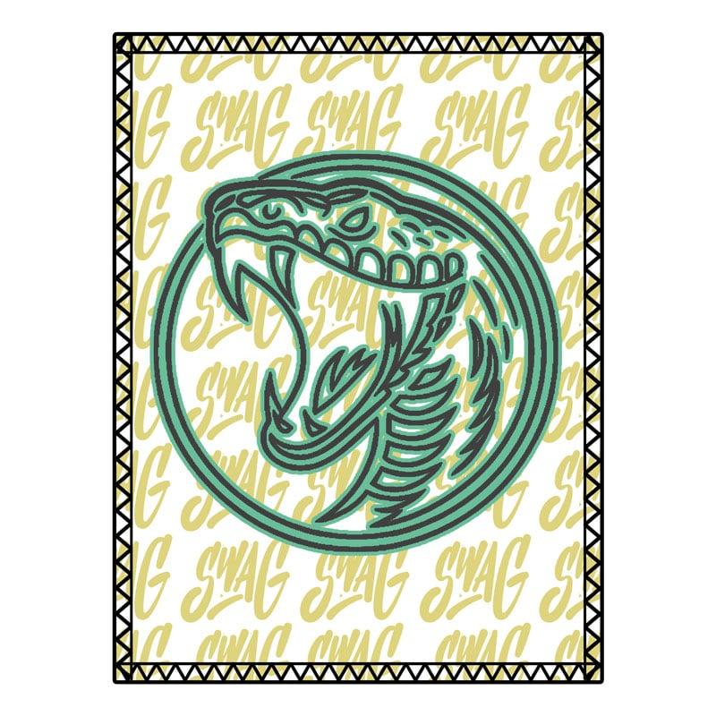 SWAG Serpent SD Leather Bowling Shammy